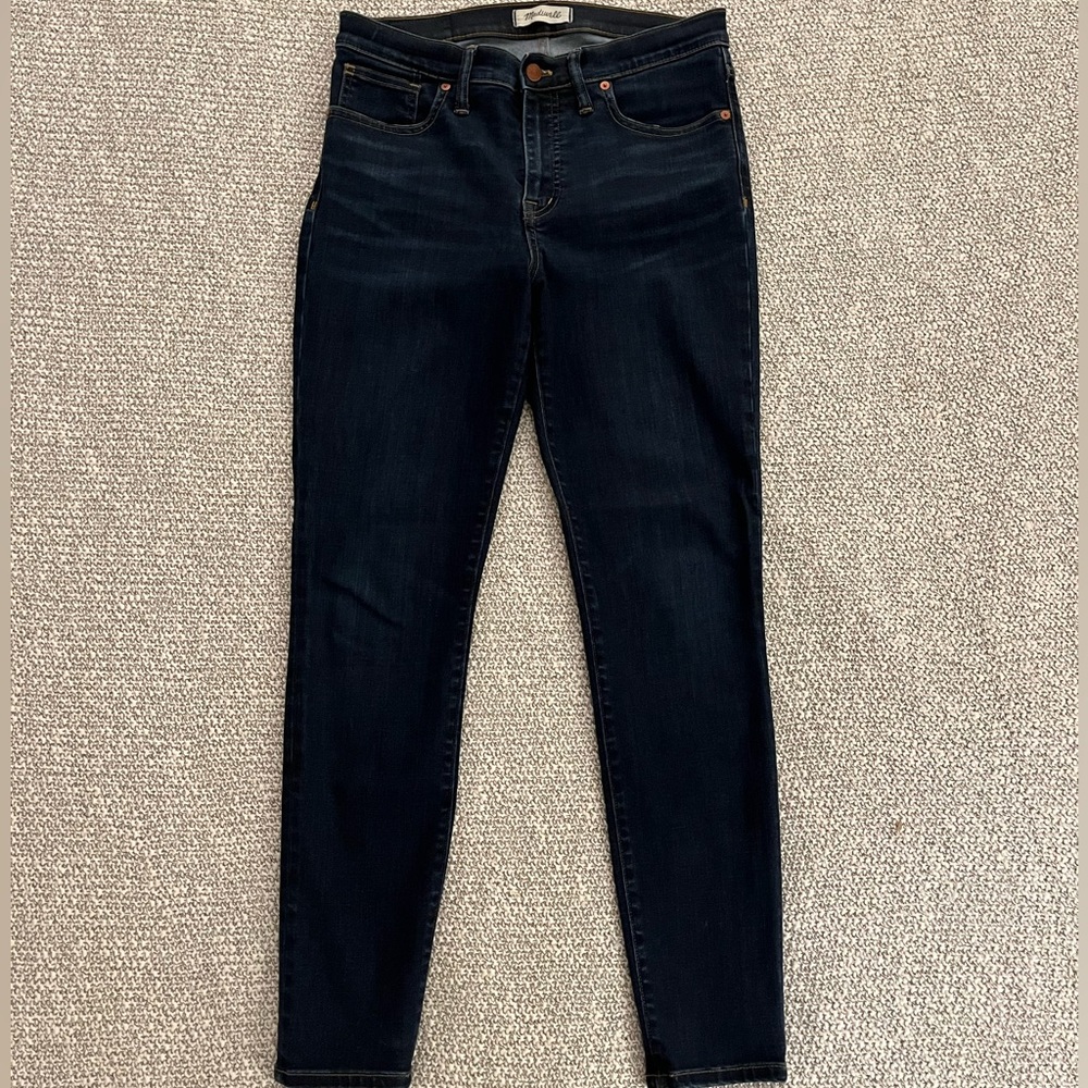 Madewell Dark Skinny Jeans Size 31
